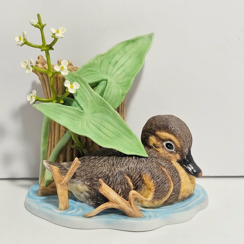 Lenox Peace on the Pond Duckling Figurine Woodland Animal Collection 2002 NEW